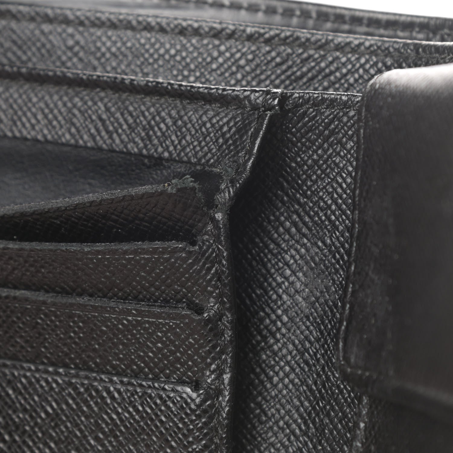 Louis Vuitton Epi Marco Wallet Black 9 of 9
