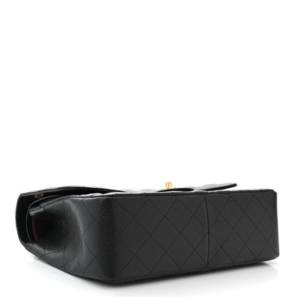 Chanel Caviar Quilted Jumbo Double Flap Black 4 of 11