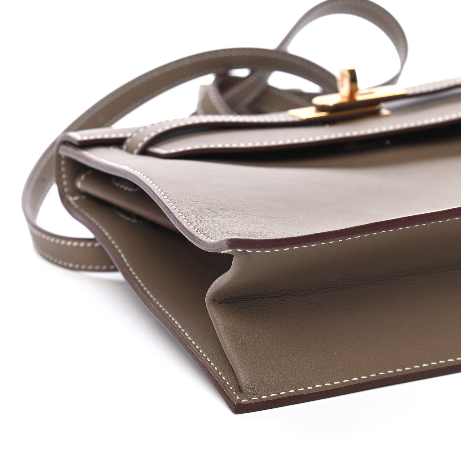 Hermes Swift Kelly Danse II Belt Bag Etoupe 7 of 8