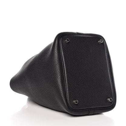 Hermes Taurillon Clemence Picotin Lock 18 PM Black 4 of 12
