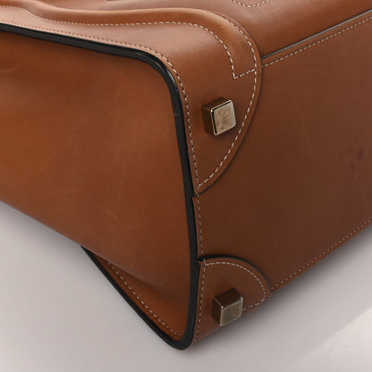 Celine Natural Calfskin Micro Luggage Tan 8 of 9