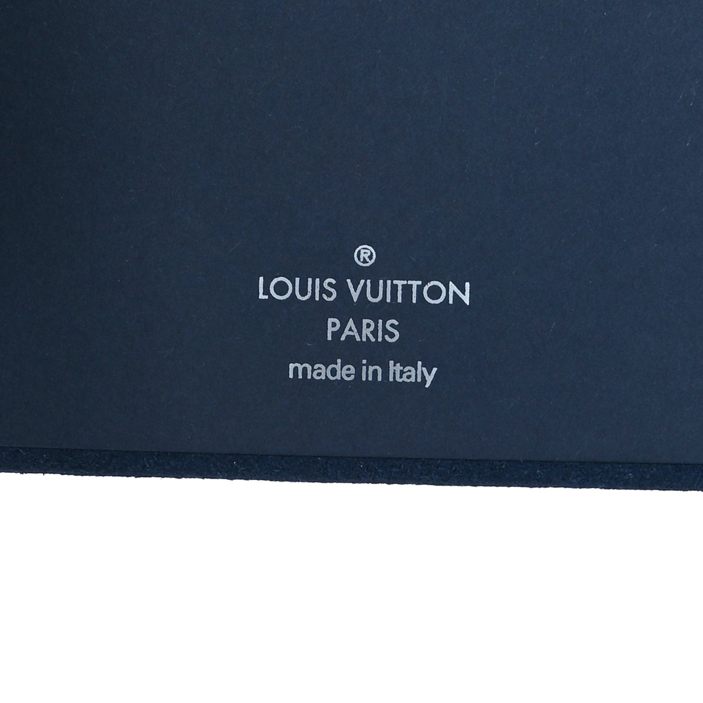 Monogram Watercolor Clemence Notebook Blue