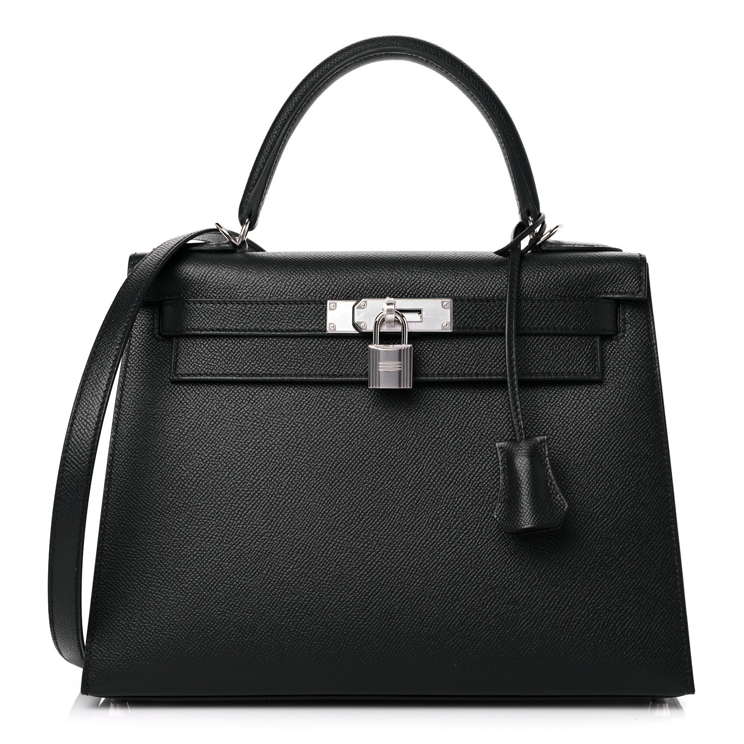 Hermes Epsom Kelly Sellier 28 Black 1 of 10