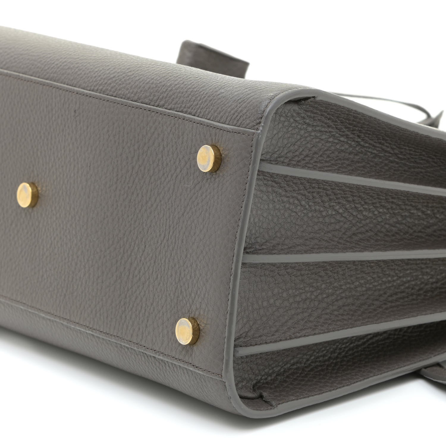 Saint Laurent Grained Calfskin Small Sac De Jour Fog 8 of 12