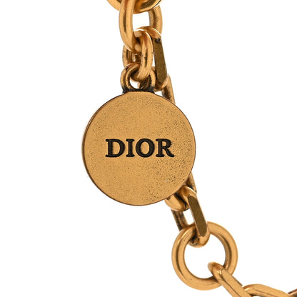 Christian Dior Metal Crystal Pearl J'Adior Bracelet Gold 4 of 4