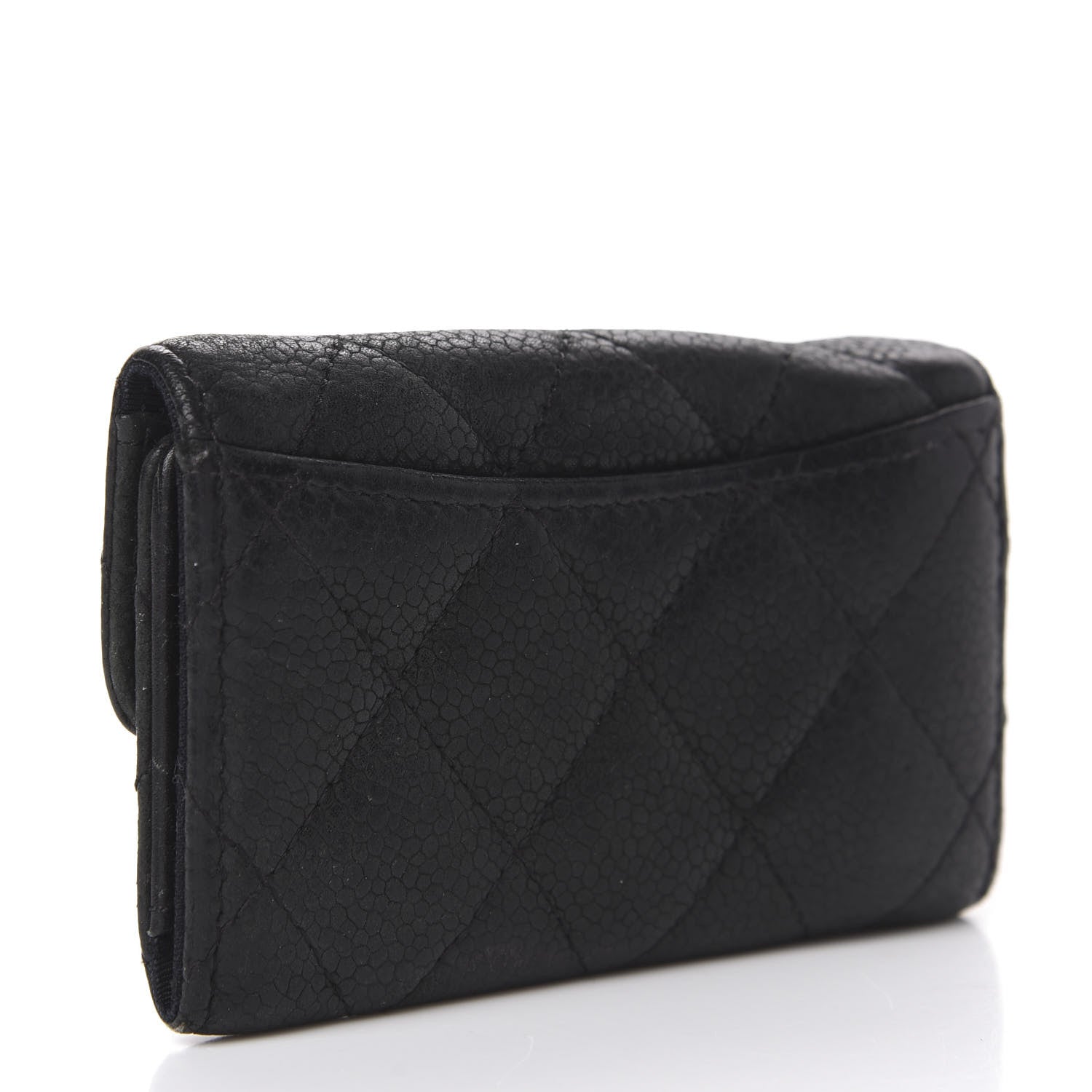 Chanel Caviar Quilted 6 Key Holder Black 2 of 12