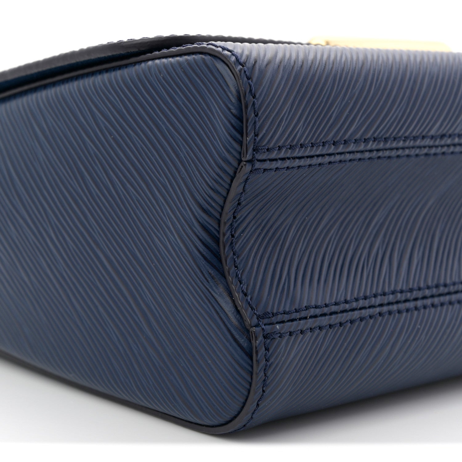 Louis Vuitton Epi Twist Shoulder Bag MM Indigo 9 of 11