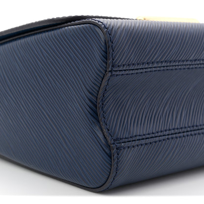 Louis Vuitton Epi Twist Shoulder Bag MM Indigo 9 of 11