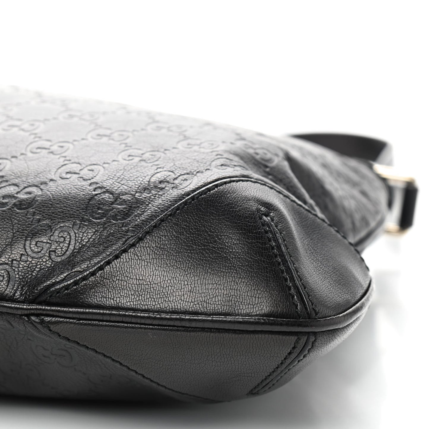 Guccissima Hobo Black