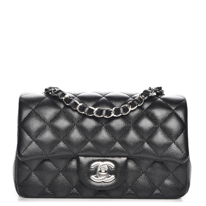 Chanel Caviar Quilted Mini Rectangular Flap Black 1 of 8