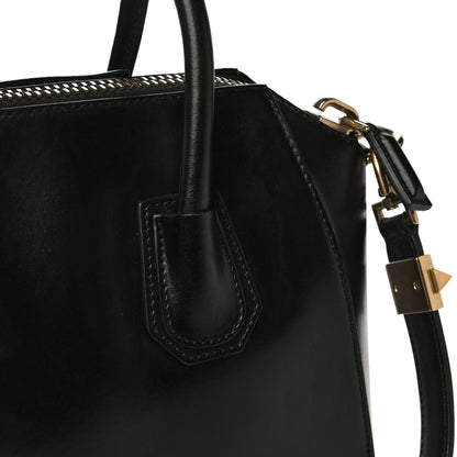 Givenchy Shiny Lord Calfskin Small Antigona Black 12 of 14