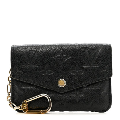 Louis Vuitton Empreinte Key Pouch Black 1 of 9