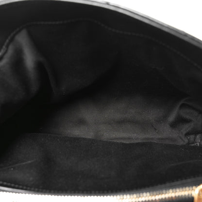 Saint Laurent Calfskin Y Quilted Monogram Medium Loulou Chain Satchel Black 5 of 10