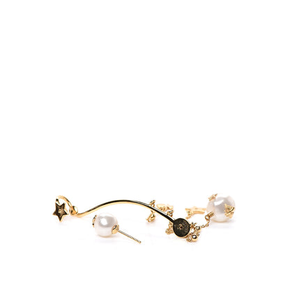 Christian Dior Pearl Shiny-D Earring Gold 3 of 3