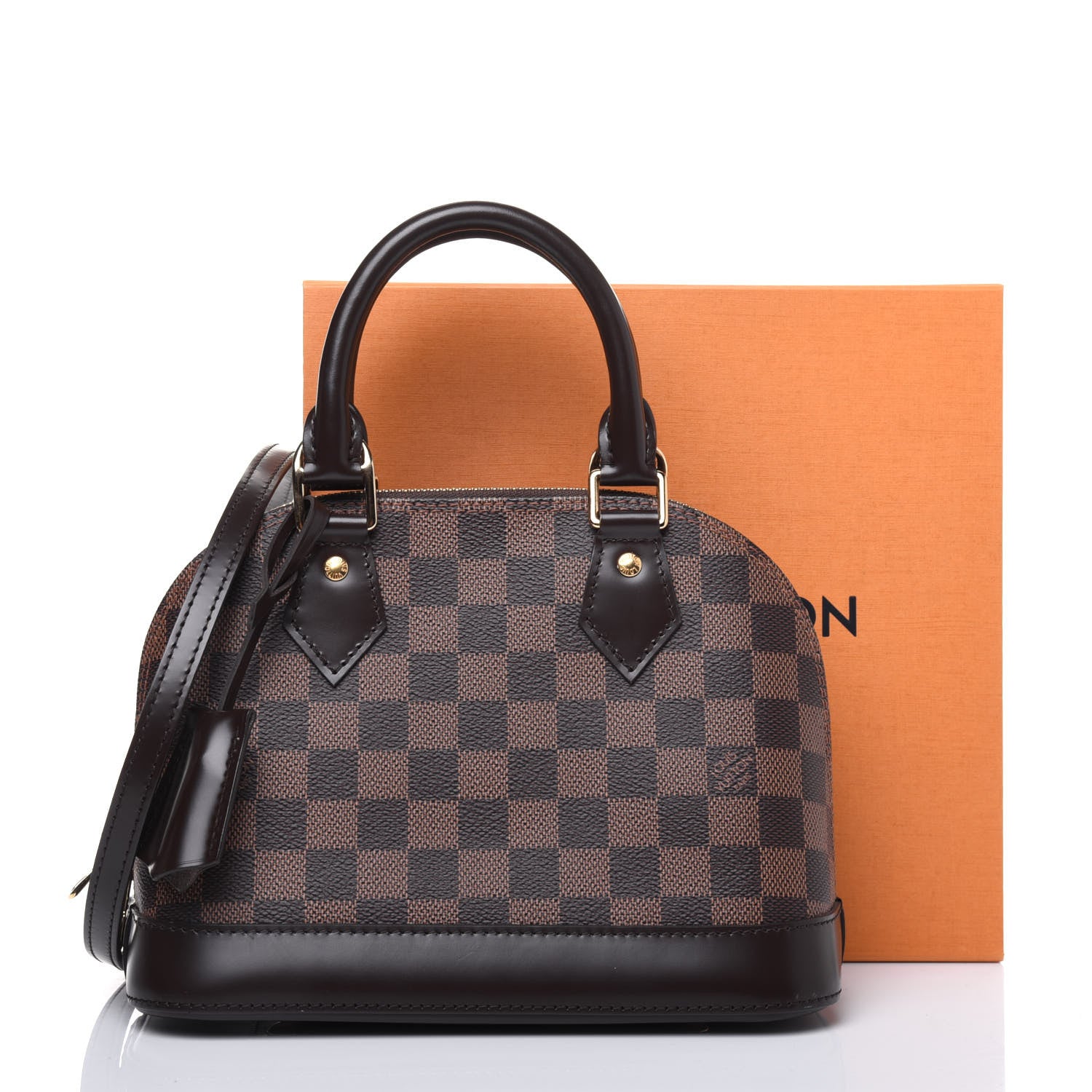 Louis Vuitton Damier Ebene Alma BB 15 of 15
