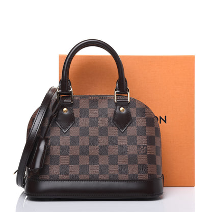 Louis Vuitton Damier Ebene Alma BB 16 of 16