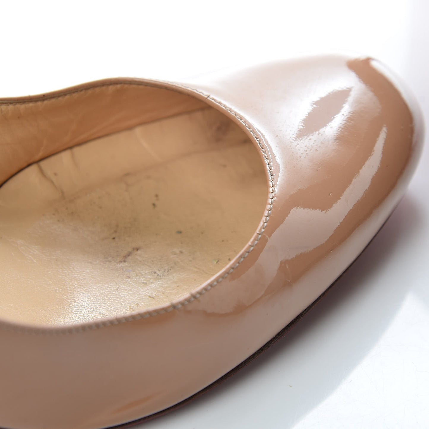 Patent Simple 70 Pumps 36.5 Nude