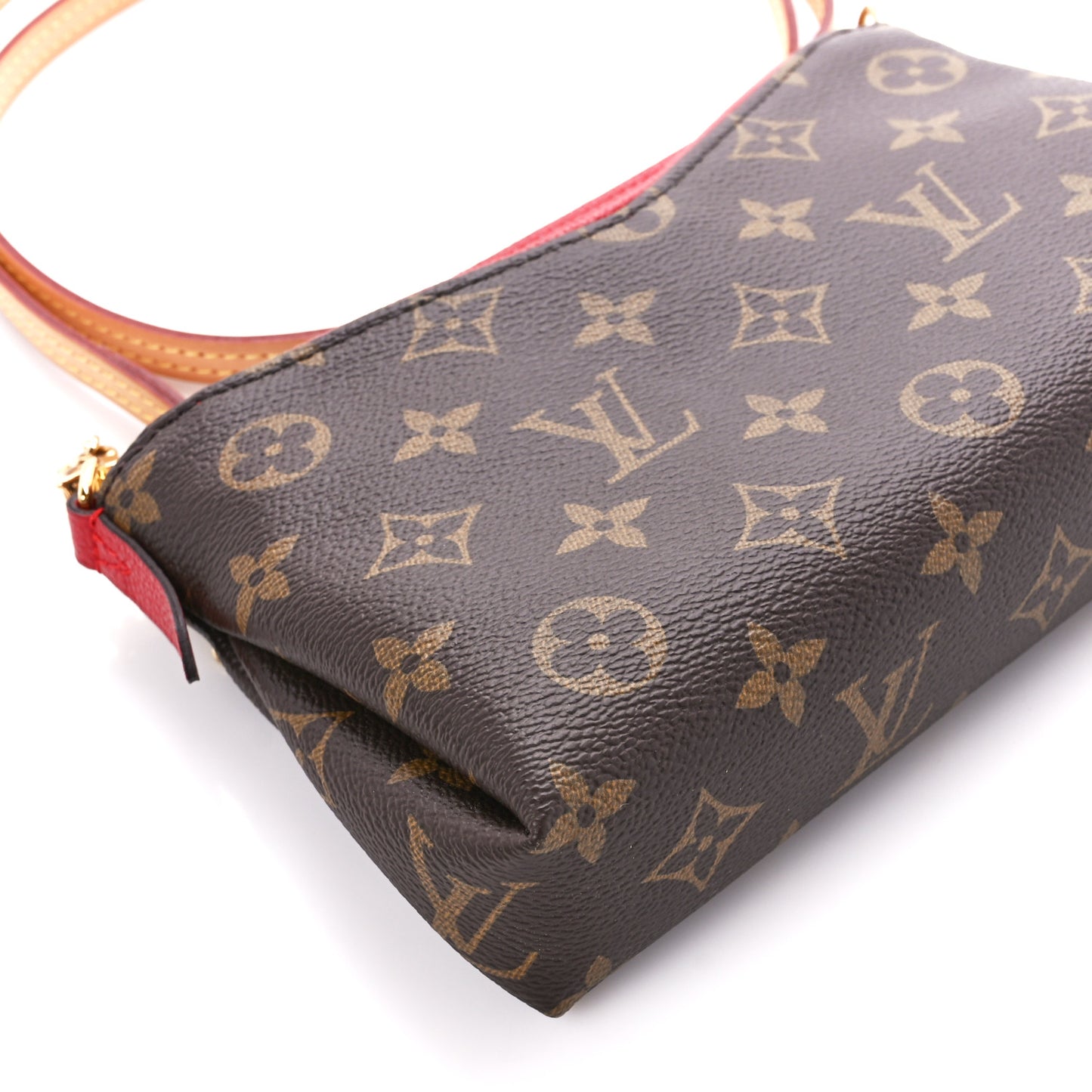 Monogram Pallas Clutch Cherry