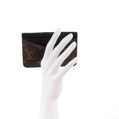 Louis Vuitton Monogram Macassar Neo Porte-Cartes Card Holder 2 of 7