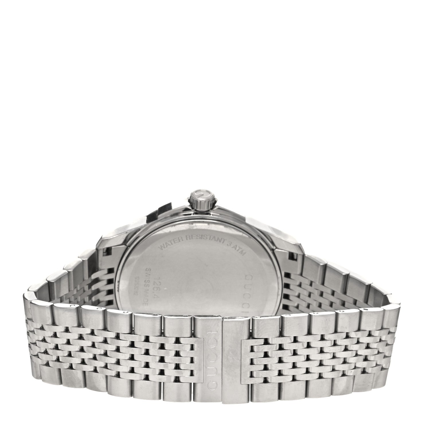 Gucci Stainless Steel Diamond 38mm G-Timeless Quartz Watch Black 3 of 4