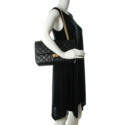 Chanel Aged Calfskin Quilted 2.55 Reissue 227 Flap Black 2 of 8