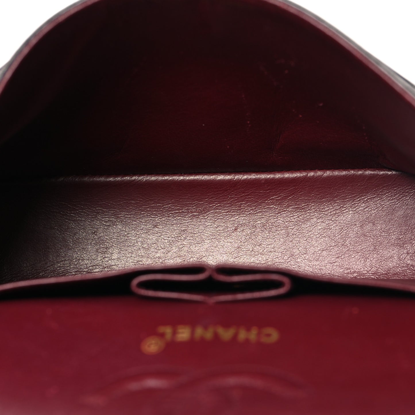 Lambskin Quilted Small Double Flap Black