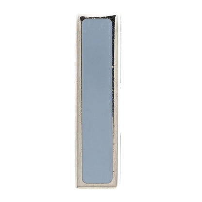 Hermes Palladium Habascule Single Earring Bleu Lin 1 of 5