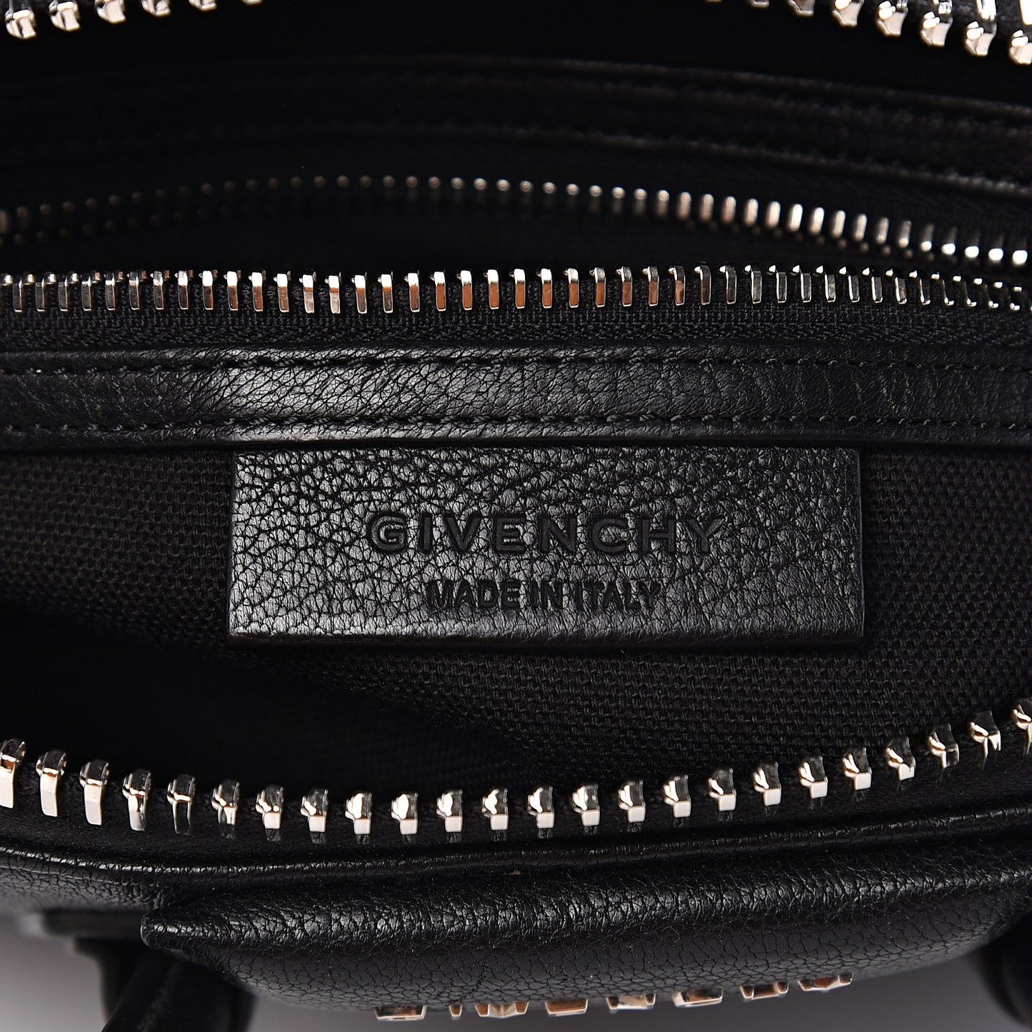 Sugar Goatskin Mini Antigona Black