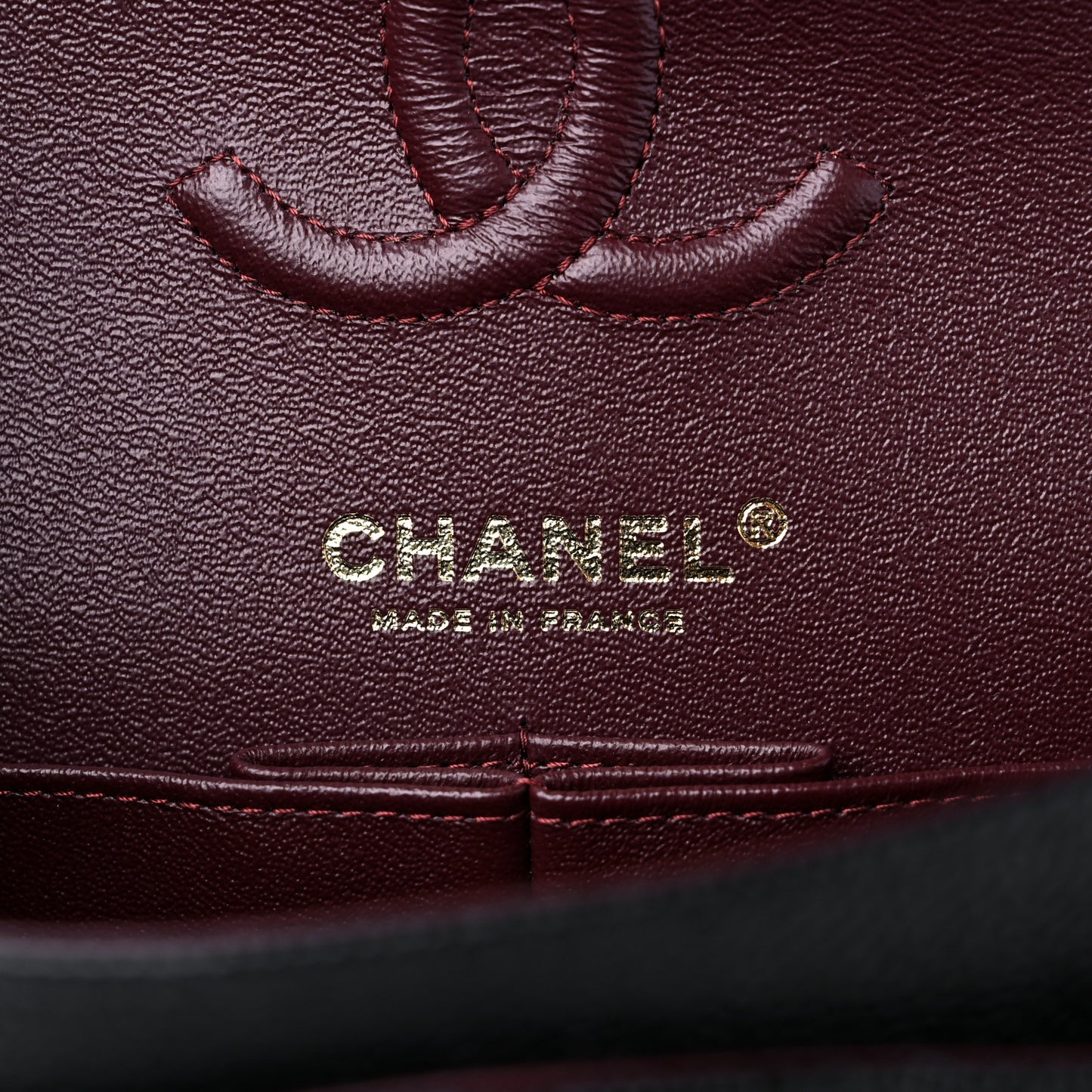 Caviar Quilted Small Double Flap Black
