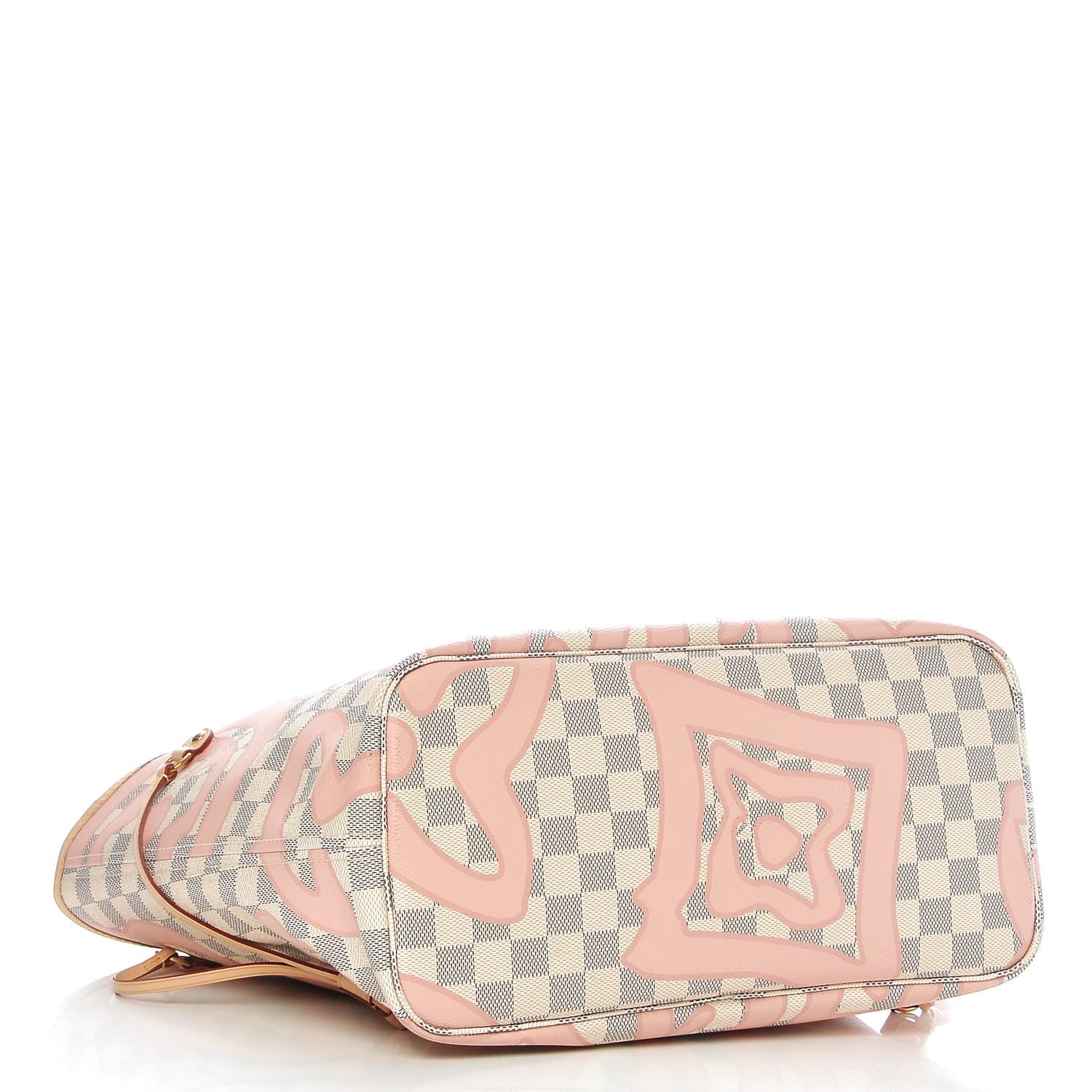 Louis Vuitton Damier Azur Tahitienne Neverfull MM 5 of 8