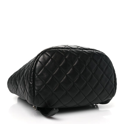 Chanel Lambskin Quilted Small Urban Spirit Backpack Black 4 of 11