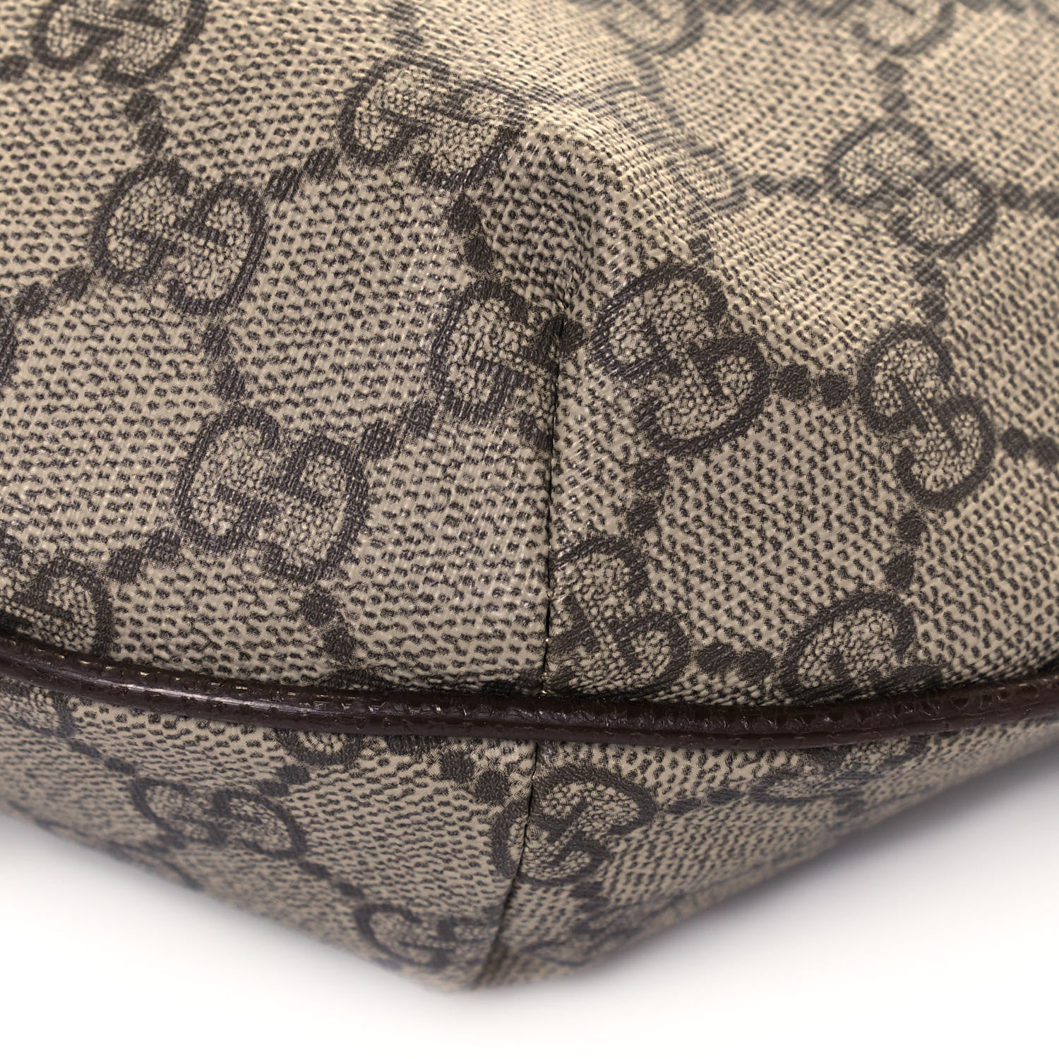 Gucci GG Supreme Monogram Web Small Ophidia Half Moon Hobo Brown 9 of 11