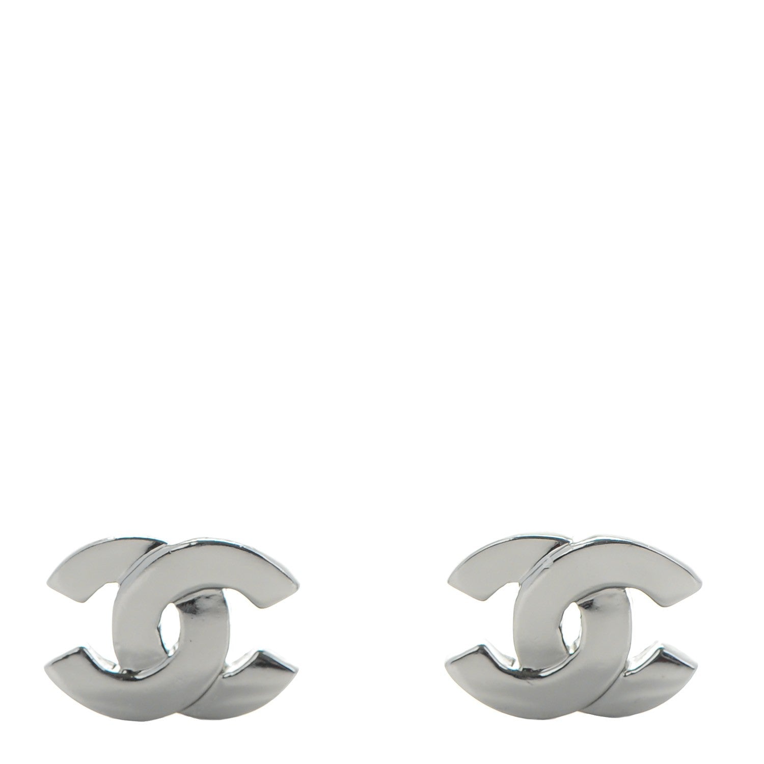 Chanel Ruthenium CC Earrings 1 of 4