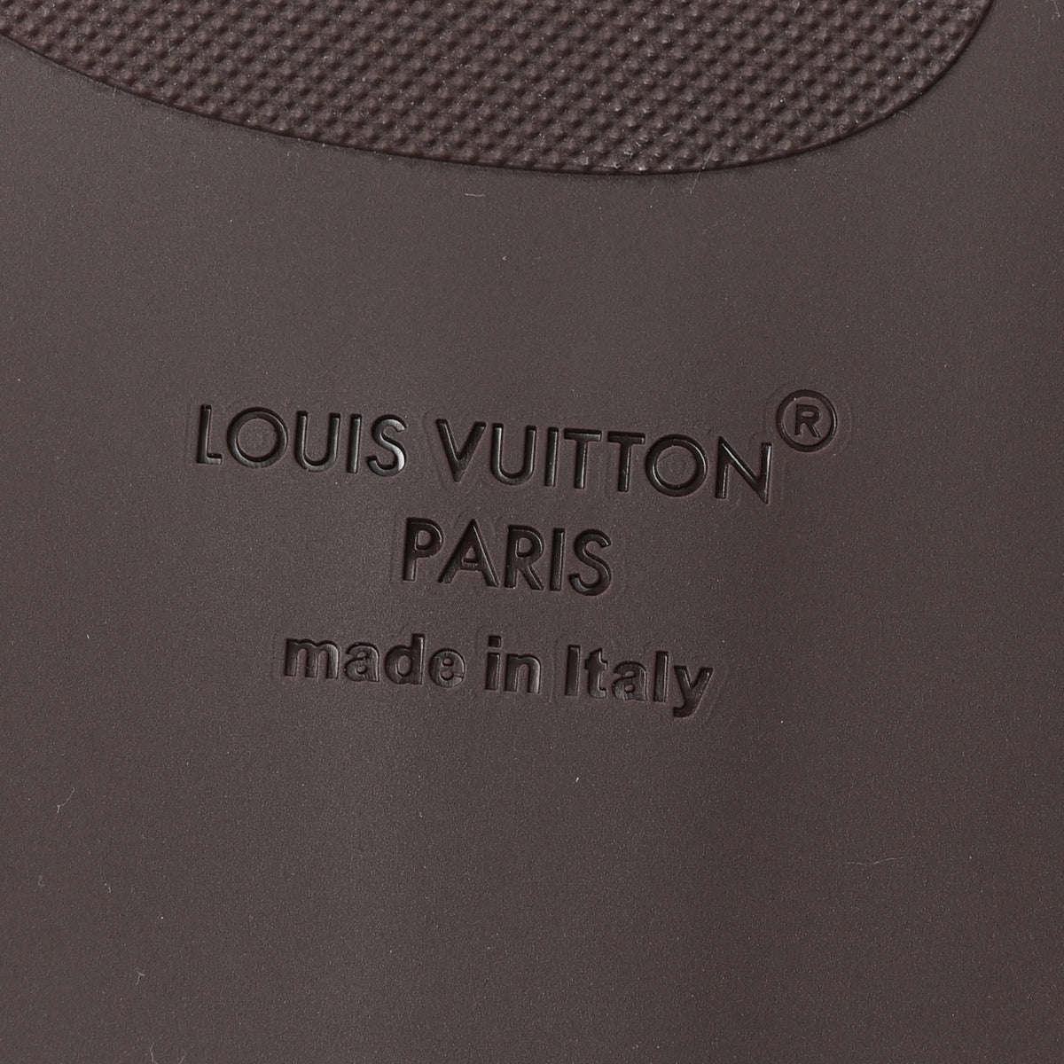 Louis Vuitton Supple Calfskin Blooming Monogram Mens LV Sunset Thong Sandals 8 Marron 7 of 10
