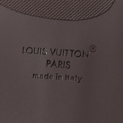Louis Vuitton Supple Calfskin Blooming Monogram Mens LV Sunset Thong Sandals 8 Marron 7 of 10