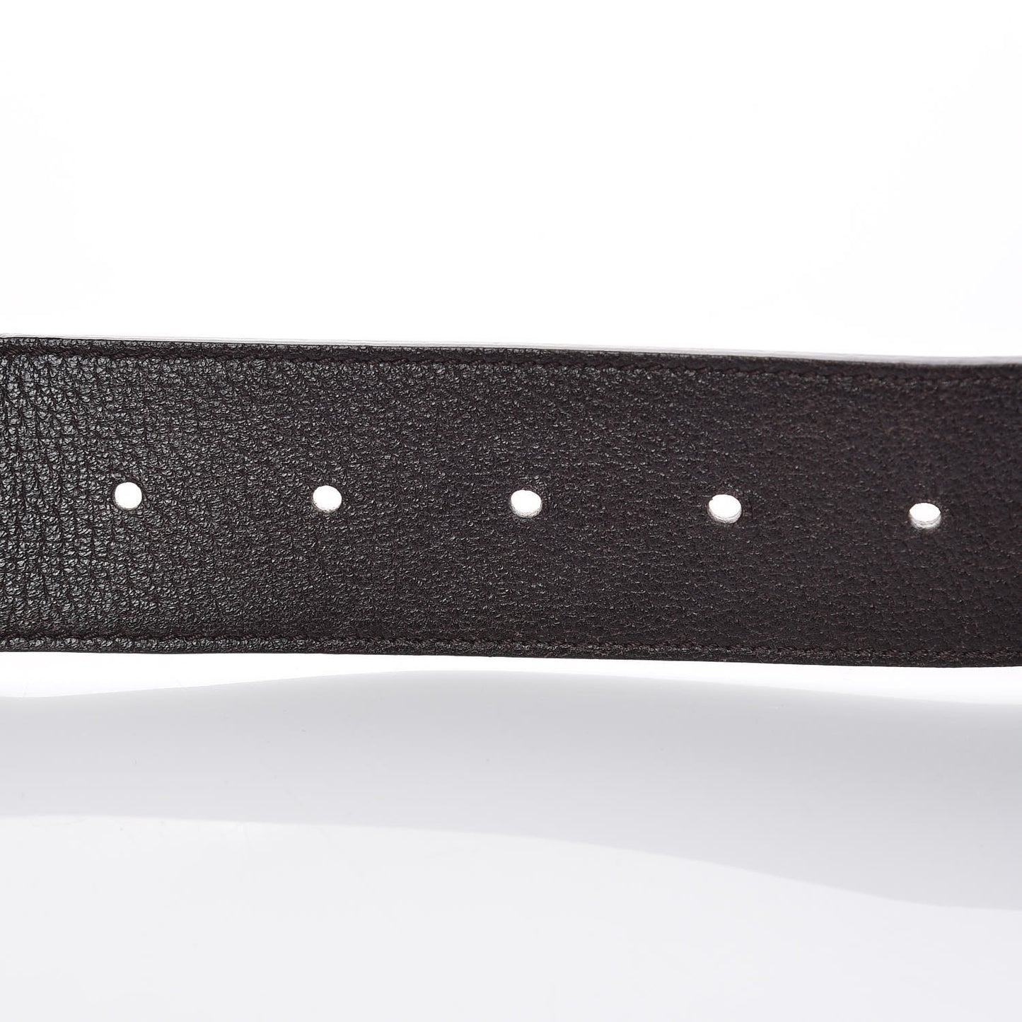Nylon Textured Calfskin Double G Web 40mm Belt 75 30 Green Red Dark Cocoa
