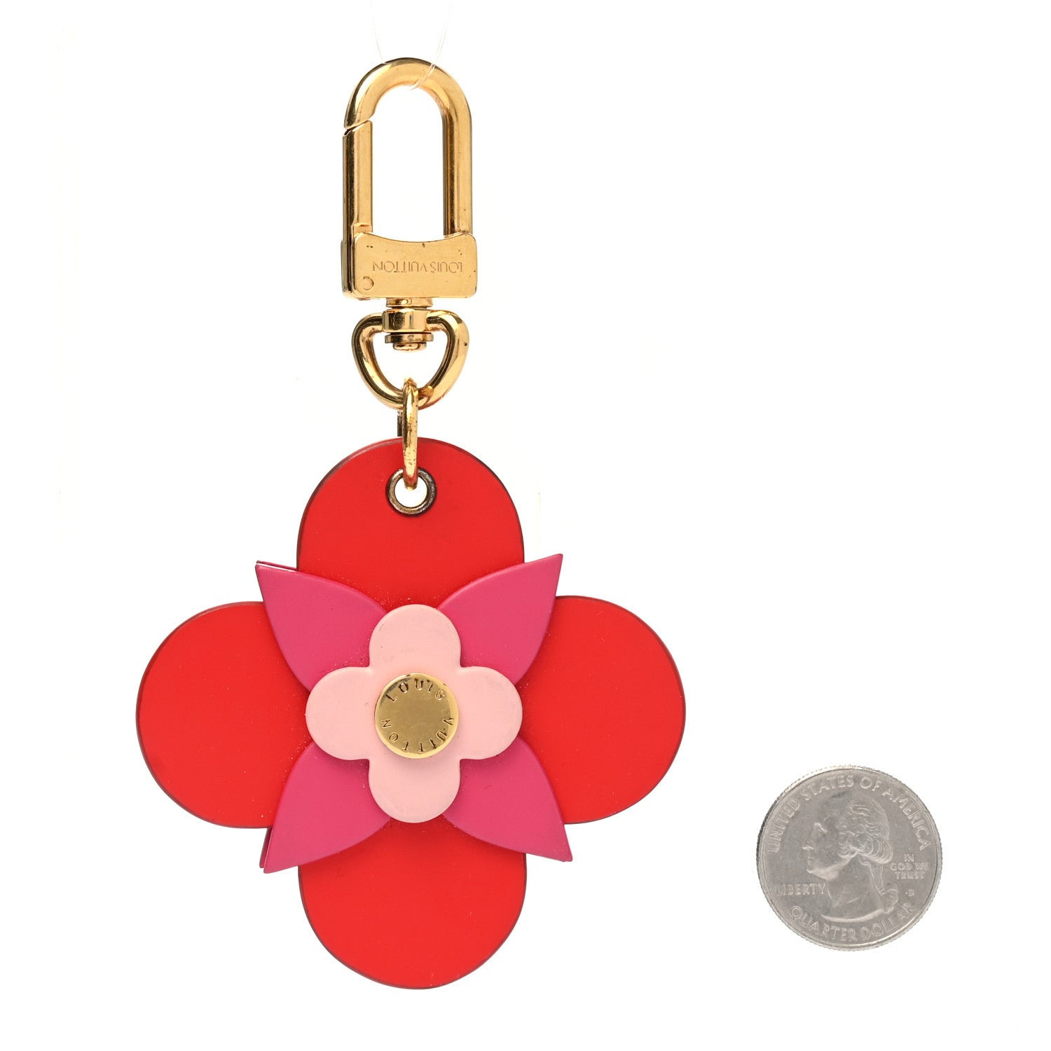 Louis Vuitton Blooming Flowers Bag Charm Key Holder 2 of 6