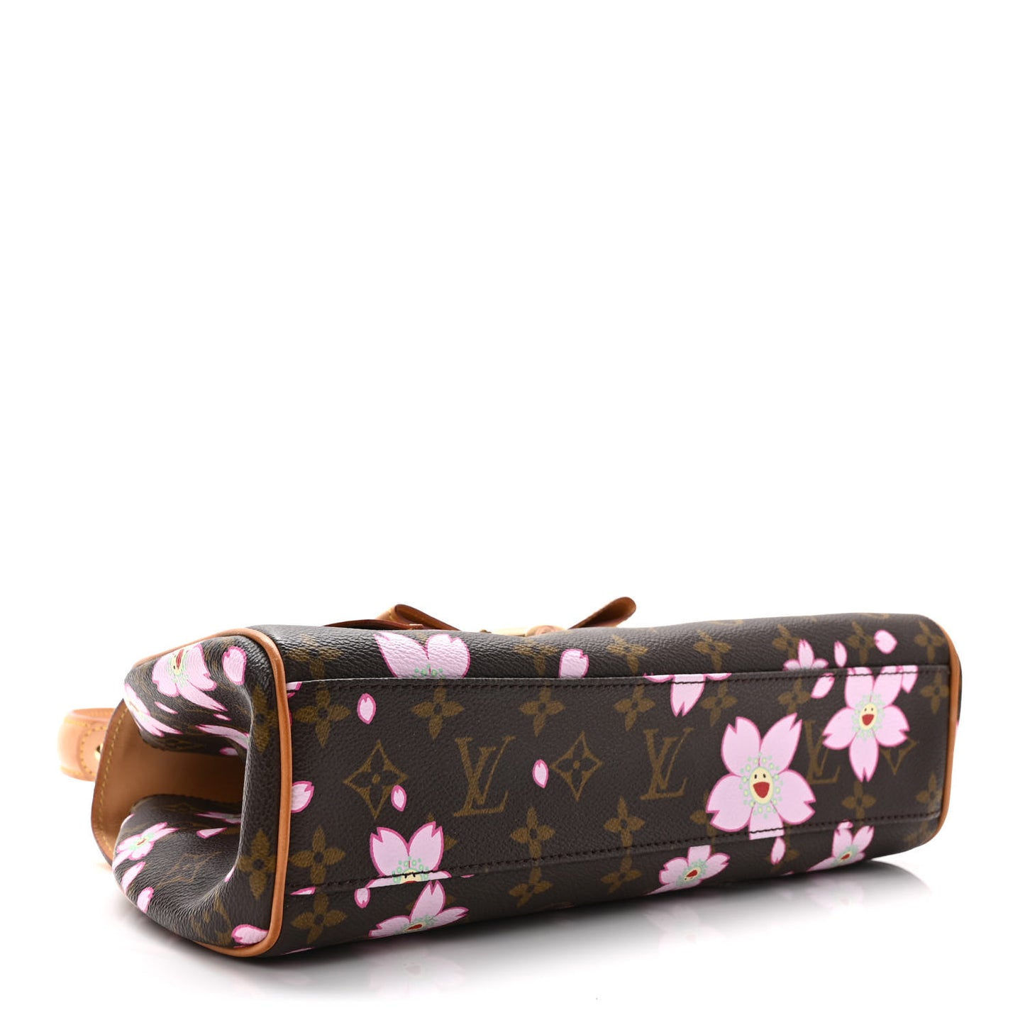 Monogram Cherry Blossom Sac Retro Bag Brown
