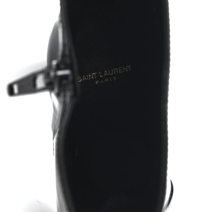Saint Laurent Vitello Marilyn Betty 70 Ankle Zip Boots 41 Black 8 of 10