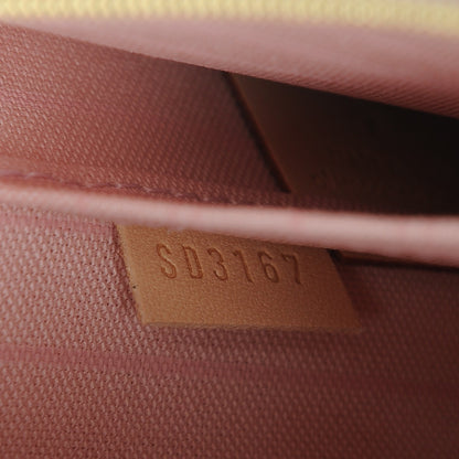 Louis Vuitton Damier Azur Neverfull MM GM Pochette Rose Ballerine 7 of 7