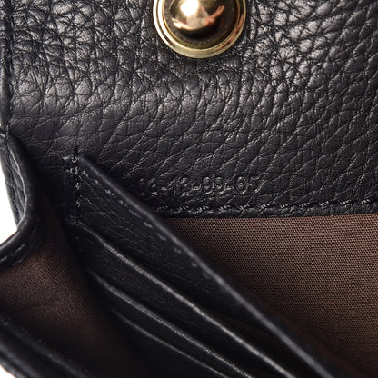 Chloe Calfskin Aurore Wallet on Chain Black 7 of 10