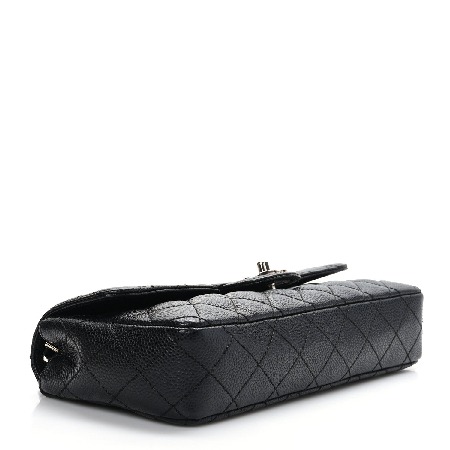 Chanel Caviar Quilted East West Flap Black 4 of 9