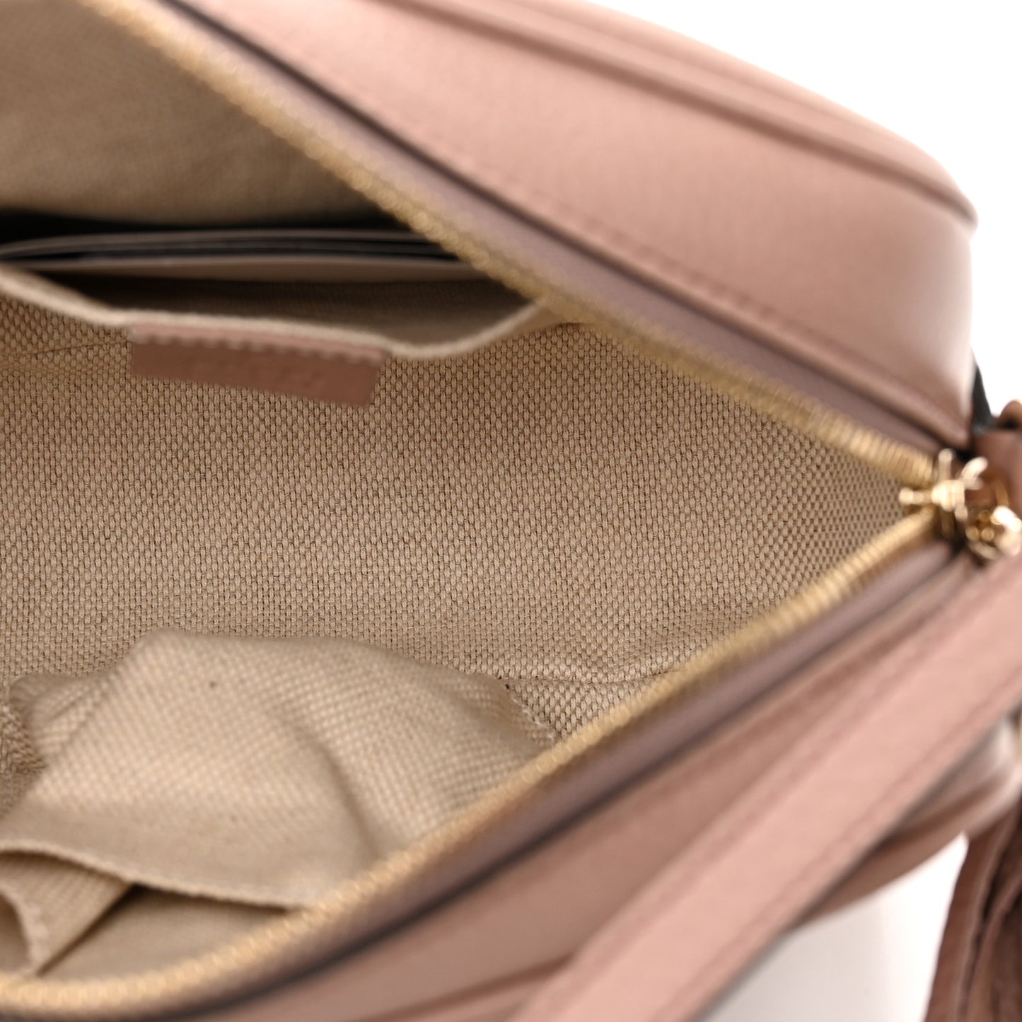 Cellarius Calfskin Small Soho Disco Bag Dark Cipria