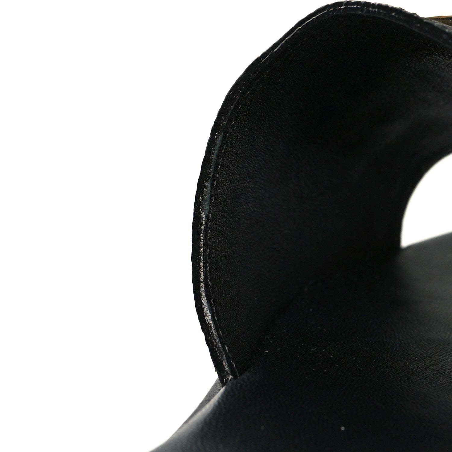 Louis Vuitton Calfskin Lock It Flat Mules 39 Black 9 of 9