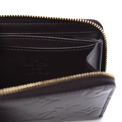 Louis Vuitton Vernis Zippy Coin Purse Wallet Amarante 9 of 10