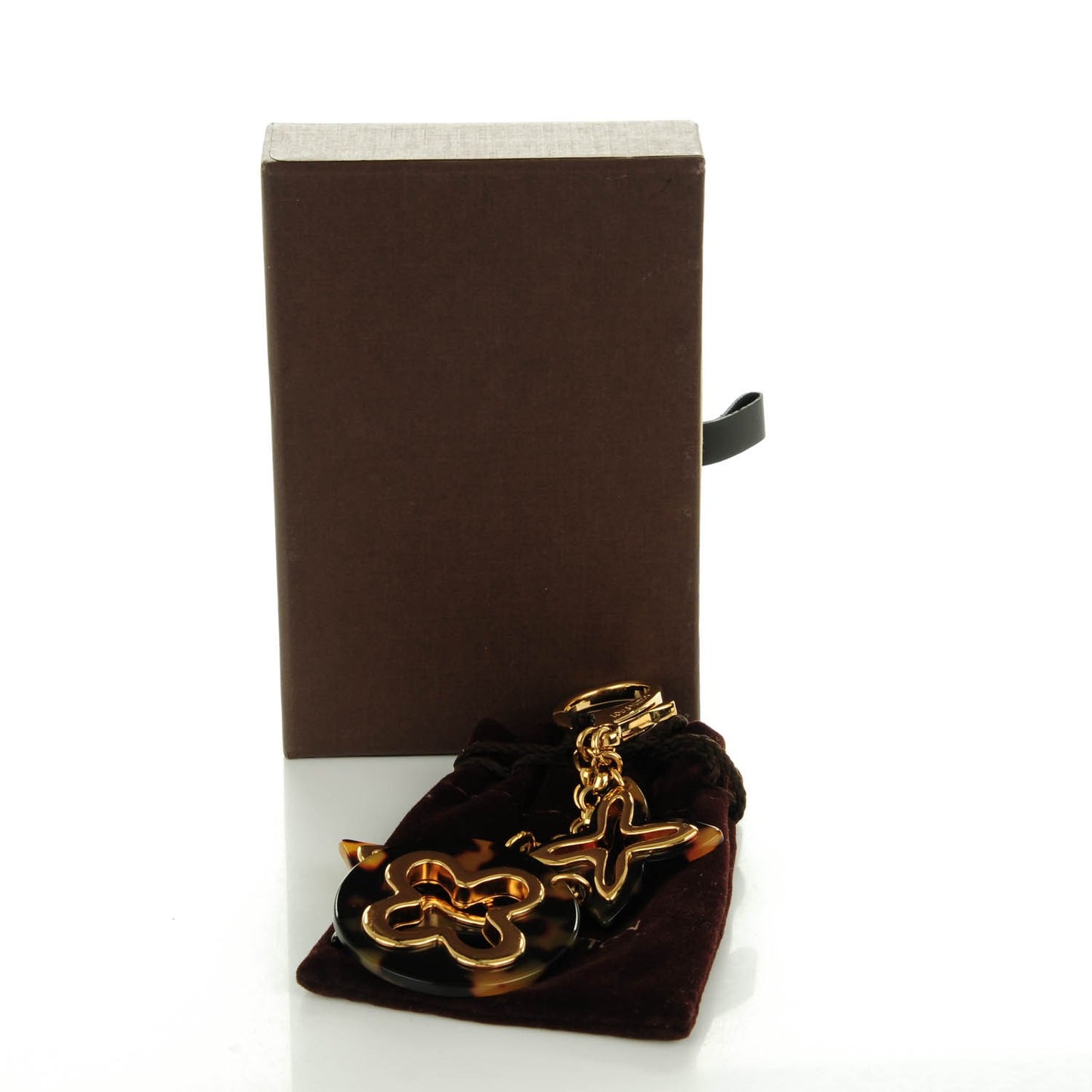 Insolence Bag Charm Ecaille