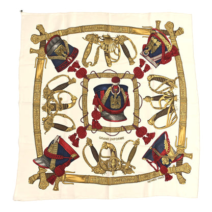Hermes Silk Grand Uniforme Scarf 90 1 of 4