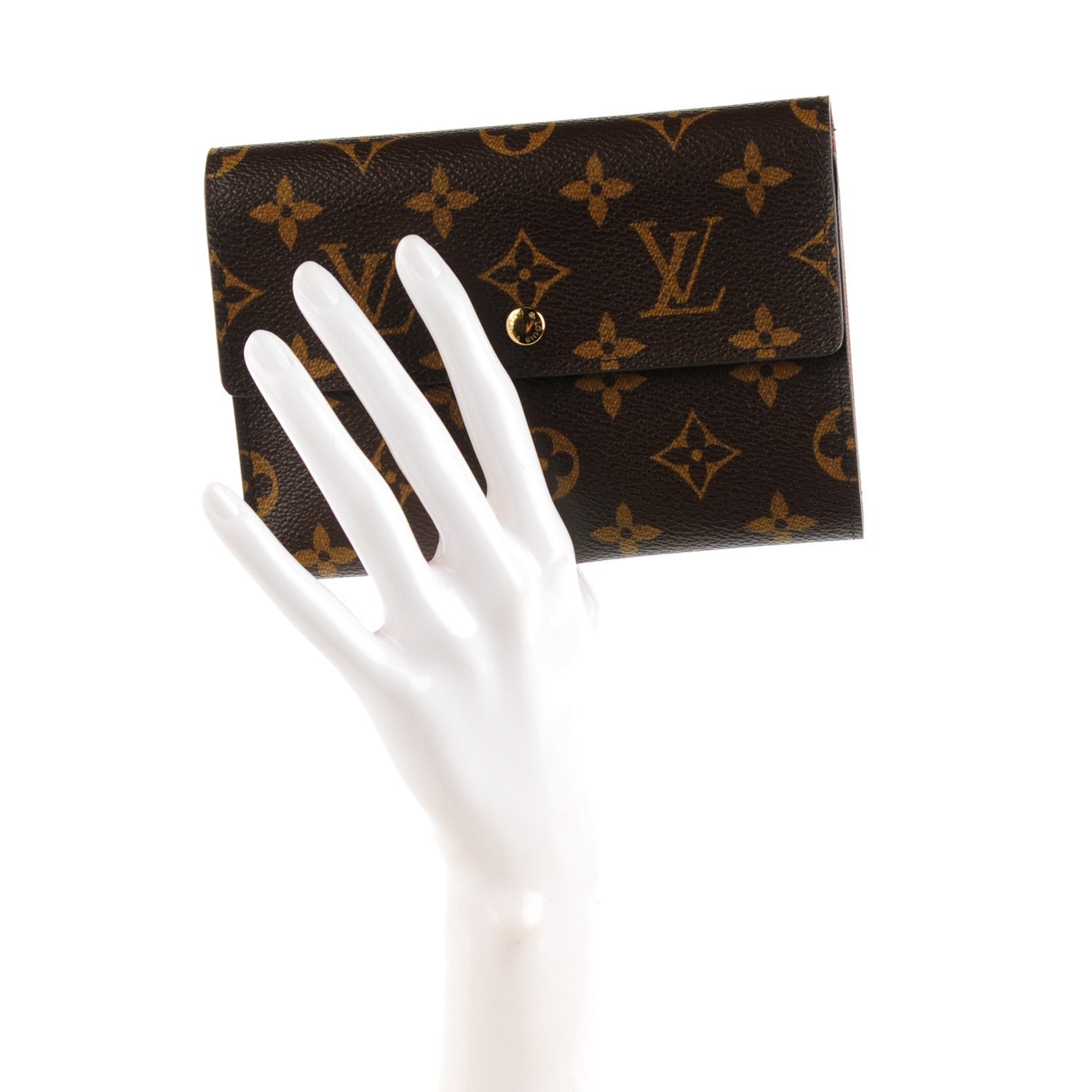 Louis Vuitton Monogram Porte Tresor Etui Papiers Wallet 2 of 7