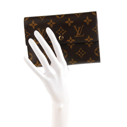 Louis Vuitton Monogram Porte Tresor Etui Papiers Wallet 2 of 7
