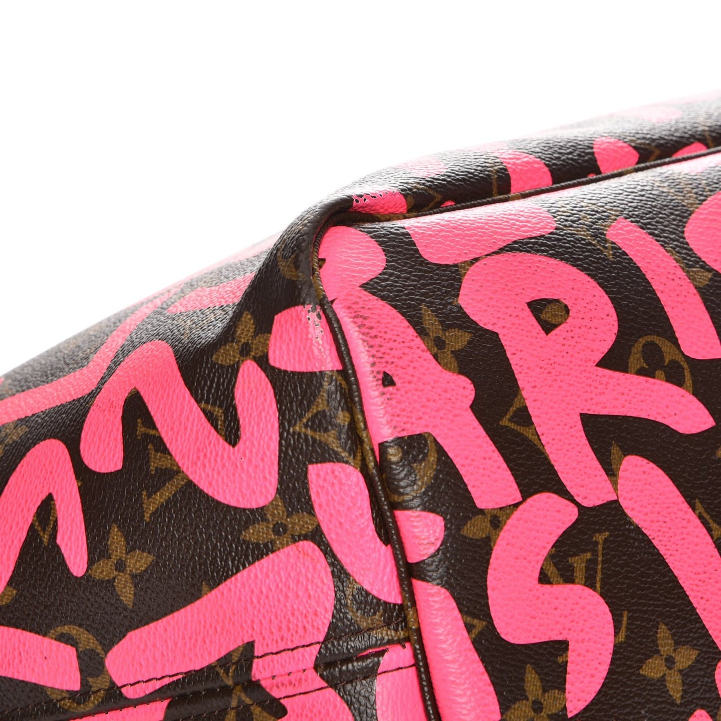 Monogram Graffiti Neverfull GM Fuchsia